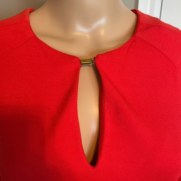 Colour block dress with pockets - Picture 3 of 11